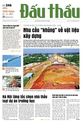 BÁO ĐẤU THẦU SỐ 246 - 2025