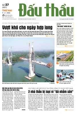 BÁO ĐẤU THẦU SỐ 27 - 2026