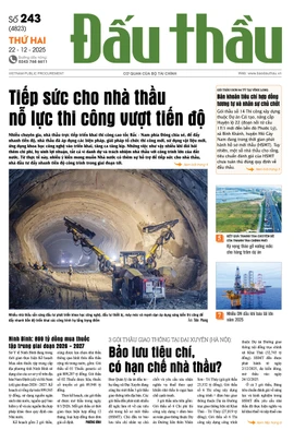 BÁO ĐẤU THẦU SỐ 243 - 2025