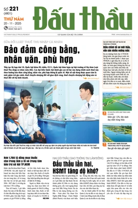 BÁO ĐẤU THẦU SỐ 221 - 2025