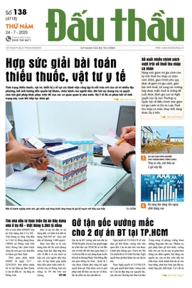 BÁO ĐẤU THẦU SỐ 138 - 2025