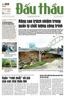 BÁO ĐẤU THẦU SỐ 222 - 2025