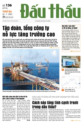 BÁO ĐẤU THẦU SỐ 136 - 2025