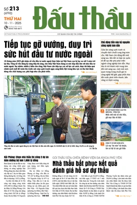 BÁO ĐẤU THẦU SỐ 213 - 2025