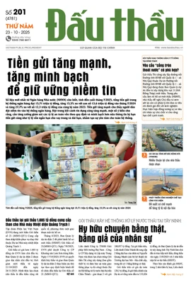 BÁO ĐẤU THẦU SỐ 201 - 2025