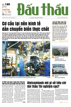 BÁO ĐẤU THẦU SỐ 199 - 2025