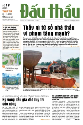 BÁO ĐẤU THẦU SỐ 19 - 2026