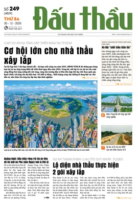 BÁO ĐẤU THẦU SỐ 249 - 2025