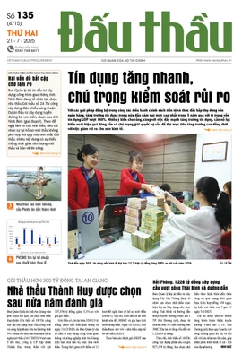 BÁO ĐẤU THẦU SỐ 135 - 2025