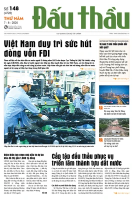 BÁO ĐẤU THẦU SỐ 148 - 2025