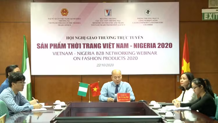Ông Vũ Bá Phú, Cục trưởng Cục Xúc tiến thương mại, Bộ Công Thương phát biểu tại Hội nghị (ảnh: MK)