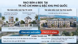 Vietinbank rao bán 6 bất động sản tại Thành phố Hồ Chí Minh và đặc khu Phú Quốc. Ảnh minh họa: AI