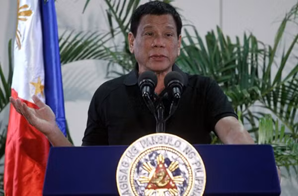 Tổng thống Philippines Rodrigo Duterte. Ảnh: Reuters