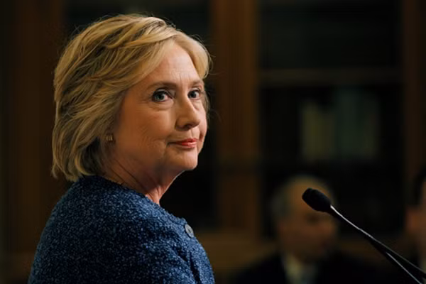 Ứng viên tổng thống đảng Dân chủ Hillary Clinton. Ảnh: Reuters.