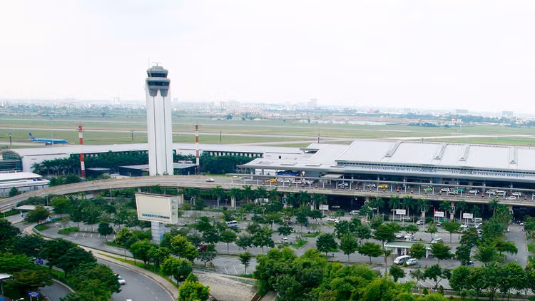 Dự án Nhà ga T3 - Cảng hàng không quốc tế Tân Sơn Nhất đang gặp khó khăn về thủ tục. Ảnh: Lê Tiên