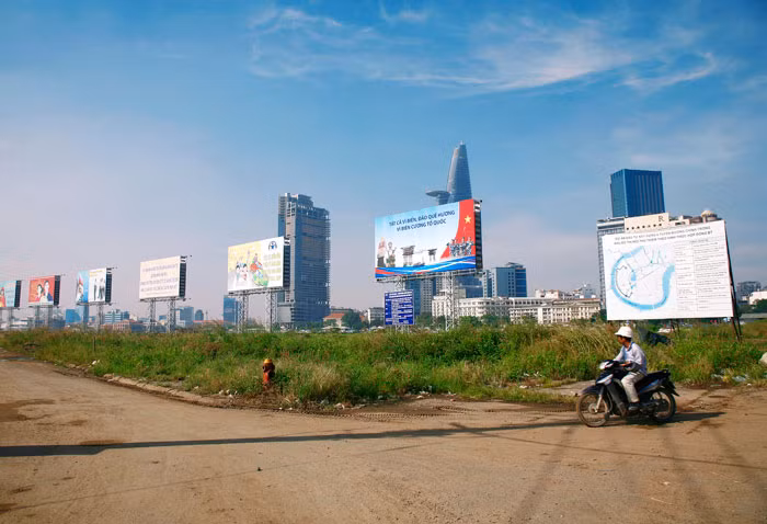 Các hạng mục của CII tại Thủ Thiêm có tổng vốn đầu tư lên tới hơn 2.600 tỷ đồng. Ảnh: Lê Tiên