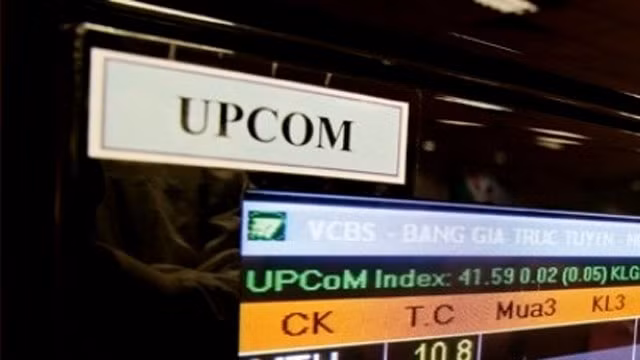 Sàn UPCoM hiện đã có hơn 300 doanh nghiệp đăng ký giao dịch