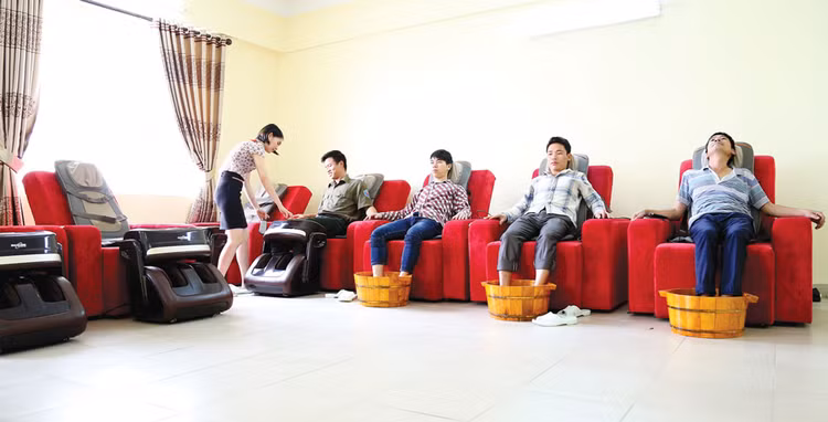 Hệ thống phục hồi chức năng cho thợ mỏ tại Công ty TNHH MTV Than Nam Mẫu