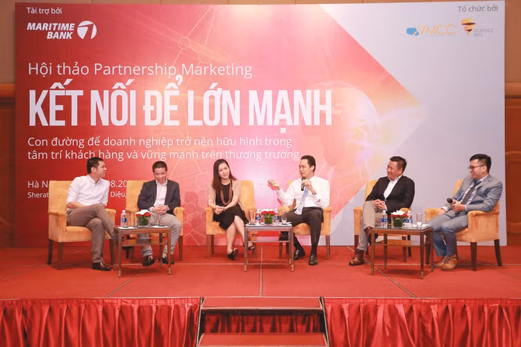 Hội thảo “Kết nối để lớn mạnh” được tổ chức bởi ngân hàng Maritime Bank trong tháng 8 vừa qua