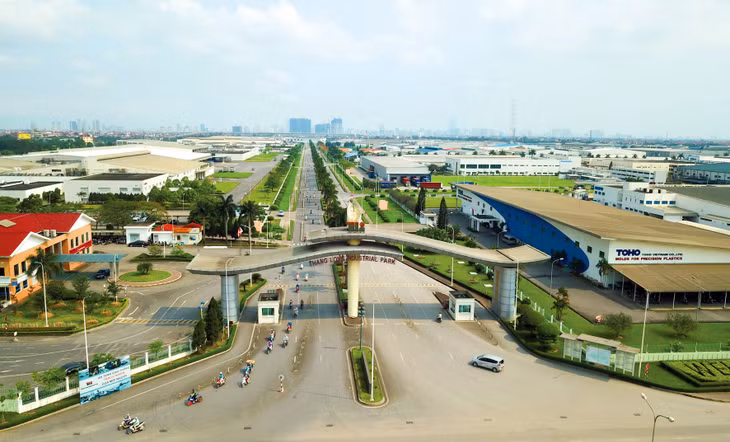 Năm 2023, thu hút đầu tư trực tiếp nước ngoài của vùng Đồng băng sông Hồng lớn nhất nước, ước đạt 17,382 tỷ USD. Ảnh: Nhã Chi