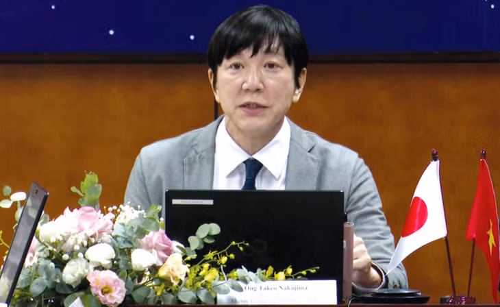 Ông Takeo Nakajima, Trưởng đại diện Tổ chức Xúc tiến thương mại Nhật Bản (JETRO) tại Hà Nội