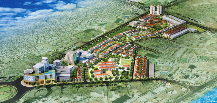 Phối cảnh Dự án Khu biệt thự Ngọc Tước II