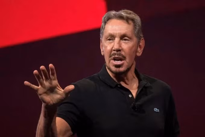 3. Larry Ellison Tài sản: 78,9 tỷ USD, tăng: 4 tỷ USD Nguồn tài sản: Phần mềm, Oracle