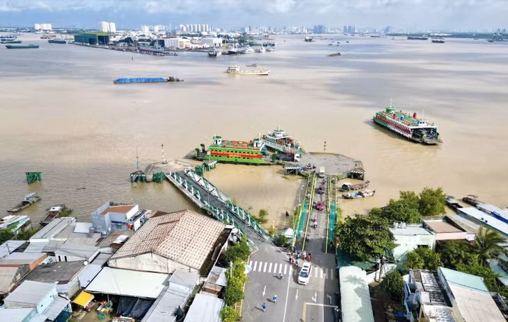 Cầu Cần Giờ sẽ phá vỡ thế biệt lập, nối liền huyện đảo và trung tâm TP.HCM. Ảnh: Hữu Chánh