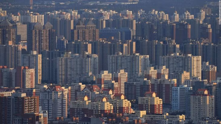Một góc Bắc Kinh. Nhu cầu nhà ở tại Trung Quốc được cho là bắt đầu bước vào một thời kỳ suy giảm kéo dài - Ảnh: Getty.
