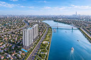 Serena Riverside được phát triển theo định hướng Home Resort, khai thác yếu tố cảnh quan ven sông