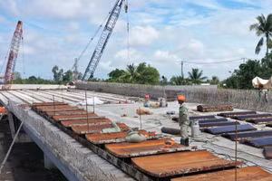 Mỗi dự án là môi trường đào tạo thực tế về công nghệ, nhân lực, tổ chức thi công và quản trị hợp đồng. Ảnh: Nhã Chi