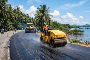 Xây dựng Thương mại Vận tải Đông Bắc trúng gói thầu đường giao thông 71,653 tỷ đồng tại xã Cần Giờ (TP.HCM)