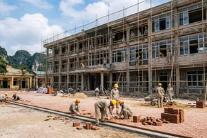 Ninh Bình: Liên danh 4 thành viên trúng gói thầu xây trường học hơn 42,7 tỷ đồng