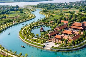 Hà Nội chi 1.881 tỷ đồng khôi phục dòng chảy sông Hồng trên địa bàn xã Ô Diên