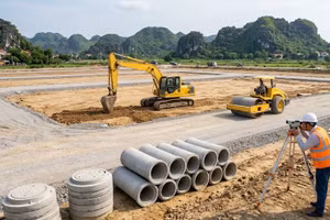 Ninh Bình: 193 tỷ đồng xây hạ tầng khu dân Lò Vàng - Đê Hồ, giai đoạn 2