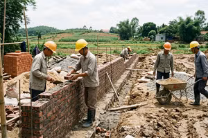 Hà Nội: Công ty CP Kinh doanh Vật tư và Xây dựng trúng gói thầu xây lắp 32,189 tỷ đồng