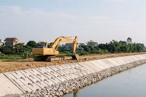 Liên danh 5 thành viên trúng gói thầu 1.370 tỷ đồng xây kè bờ kênh Kim Sơn