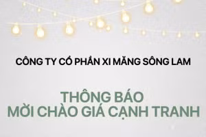 Thông báo mời chào giá cạnh tranh
