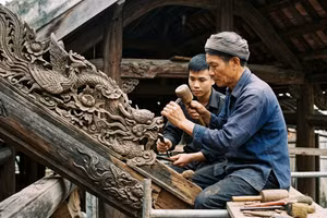 Hà Nội: Công ty CP Xây dựng và Bảo tồn công trình văn hóa trúng gói thầu tôn tạo đình Tây Luông hơn 35,6 tỷ đồng
