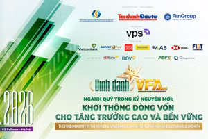 VFA 2026 - Mùa đầu tiên của Giải thưởng Quỹ đầu tư chứng khoán Việt Nam sẽ diễn ra ngày 22/9