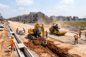 Hải Phòng: Liên danh Cảnh Phát - Xây dựng 79 - Hải Đoàn trúng gói thầu hạ tầng tái định cư hơn 41,9 tỷ đồng