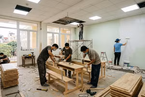 Liên danh Ba Vì - Thái An trúng gói thầu cải tạo trường tiểu học hơn 33,2 tỷ đồng
