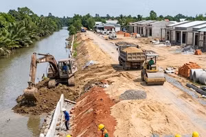 Tổng công ty Xây dựng Nông nghiệp Việt Nam trúng gói thầu tuyến dân cư rạch Mã Trường hơn 43,6 tỷ đồng