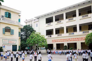 Gói thầu được thực hiện tại 14 điểm trường ở TP. Cần Thơ, trong điều kiện các trường vẫn duy trì hoạt động dạy và học. Ảnh minh họa: Nhã Chi