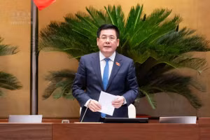Phó Chủ tịch Quốc hội Nguyễn Hồng Diên điều hành Phiên họp