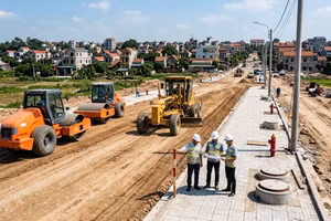 Gói thầu hạ tầng kỹ thuật khu tái định cư 35,358 tỷ đồng về tay Liên danh Thịnh Hưng - Xây dựng ETC Việt Nam