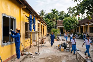 Gói thầu sửa chữa trường học hơn 24,1 tỷ đồng tại xã Phước Hải về tay Liên danh Trường Túc - Minh Minh Huy