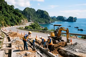 Hải Phòng: Liên danh Biển Xanh - Đại Phú trúng gói thầu sửa chữa đường giao thông Cát Bà hơn 12,1 tỷ đồng