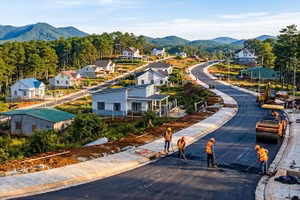 Liên danh 4 thành viên trúng gói thầu nâng cấp hạ tầng giao thông tại Măng Đen hơn 72,3 tỷ đồng