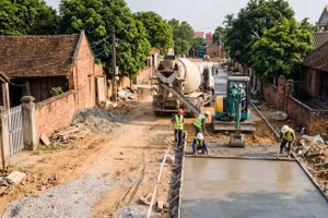 Chào lại giá, Hạ tầng giao thông 575 trúng gói thầu đường giao thông 27,722 tỷ đồng tại Hà Nội
